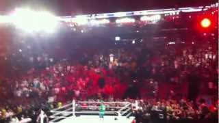 Brock Lesnar Returns the day after Wrestlemania 28 -LIVE-