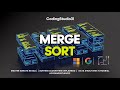 Merge Sort Algorithm | Divide and Conquer | DSA for Beginners to Advanced #Codingsstudio31