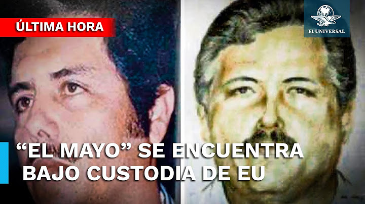 "El Mayo" Zambada  es detenido en Estados Unidos