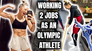 24 hours in the life of an Olympian  | TRAINING DAY / WORKING NIGHT SHIFT