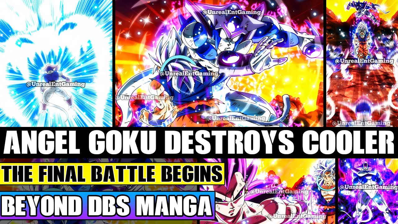 Beyond Dragon Ball Super Angel Goku Destroys Platinum Cooler! The Final