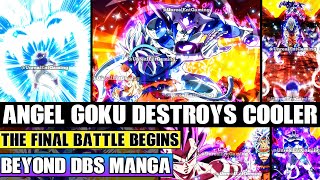 Beyond Dragon Ball Super Angel Goku Destroys Platinum Cooler! The Final Battle On Earth Begins!