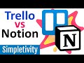 Trello vs Notion: Which is Best for You? (2021 Comparison)