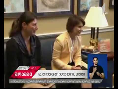 საქართველოს საპარლამენტო დელეგაცია ვაშინგტონში კონგრესმენებს შეხვდა