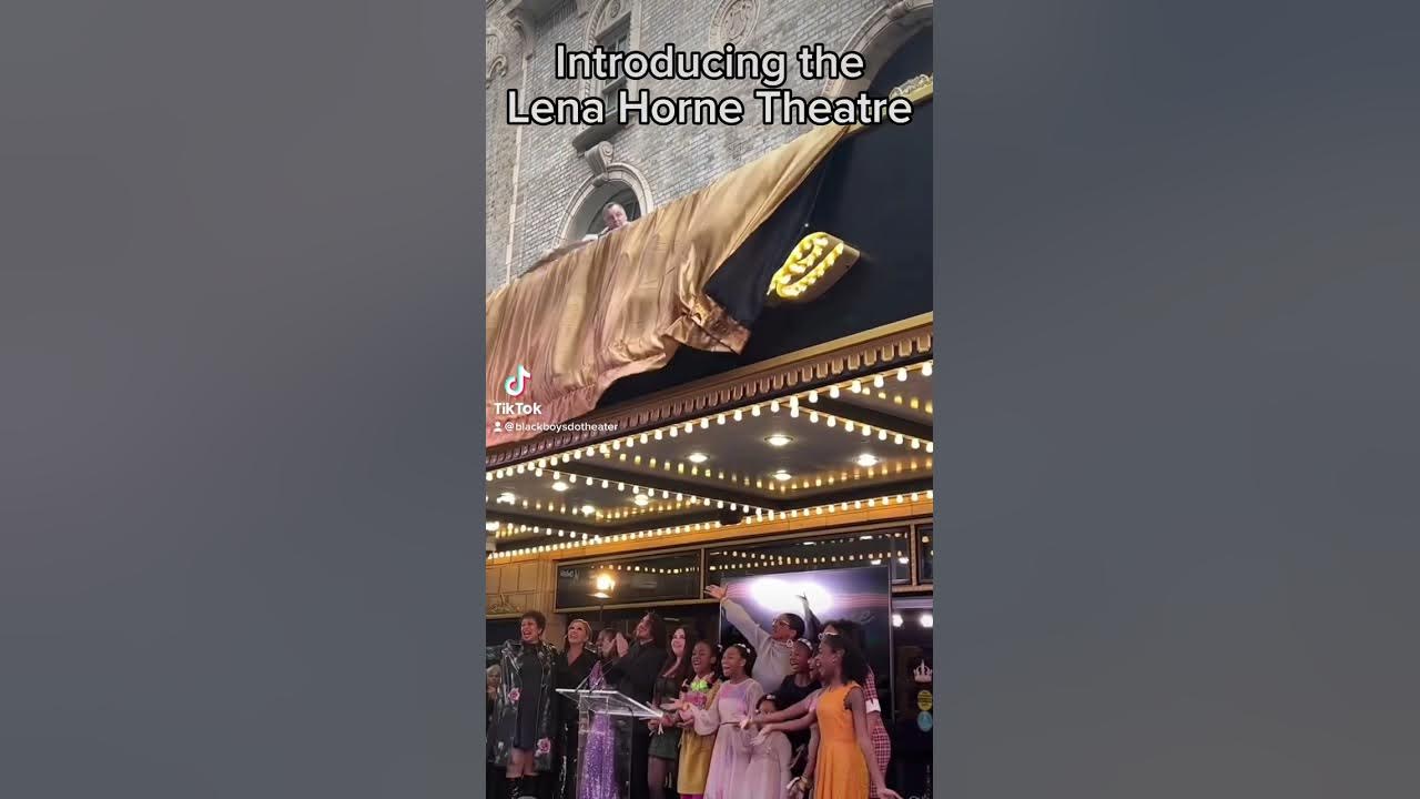 For the Theatre Kids and Actors: Introducing the Lena Horne Theatre on Broadway