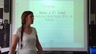 Pre-Algebra 11.1 Stem-and-Leaf Plots and Histograms