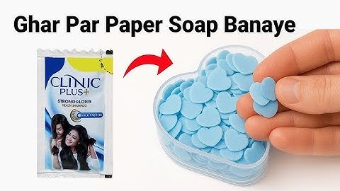 Homemade paper soap making kit/homemade paper soap/How to make paper soap/paper soap making/#soap