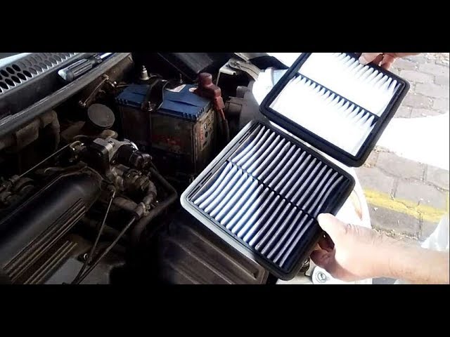 Filtro de aire del motor y filtro de aire acondicionado