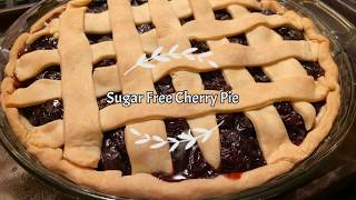Sugar Free Cherry Pie