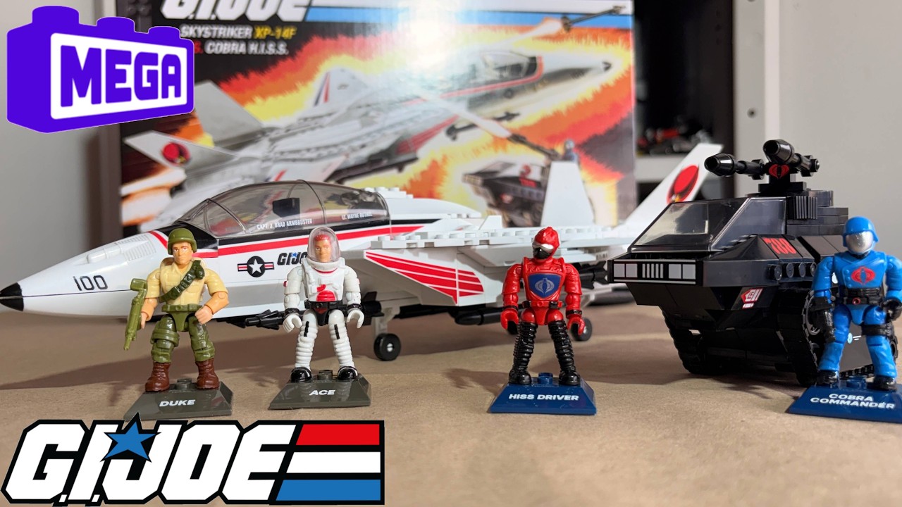 Gi Joe Mega Construx SKYSTRIKER Vs COBRA H.I.S.S. Edition Gi Joe Mega Construx SKYSTRIKER Vs COBRA H.I.S.S. Edition