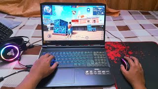 Ryzen 5 5600h Gtx 1650 FreeFire Laptop ? Handcam || Acer Nitro 5