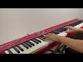 化物語 OP - staple stable / 戦場ヶ原ひたぎ(CV: 斎藤千和)【ピアノ】