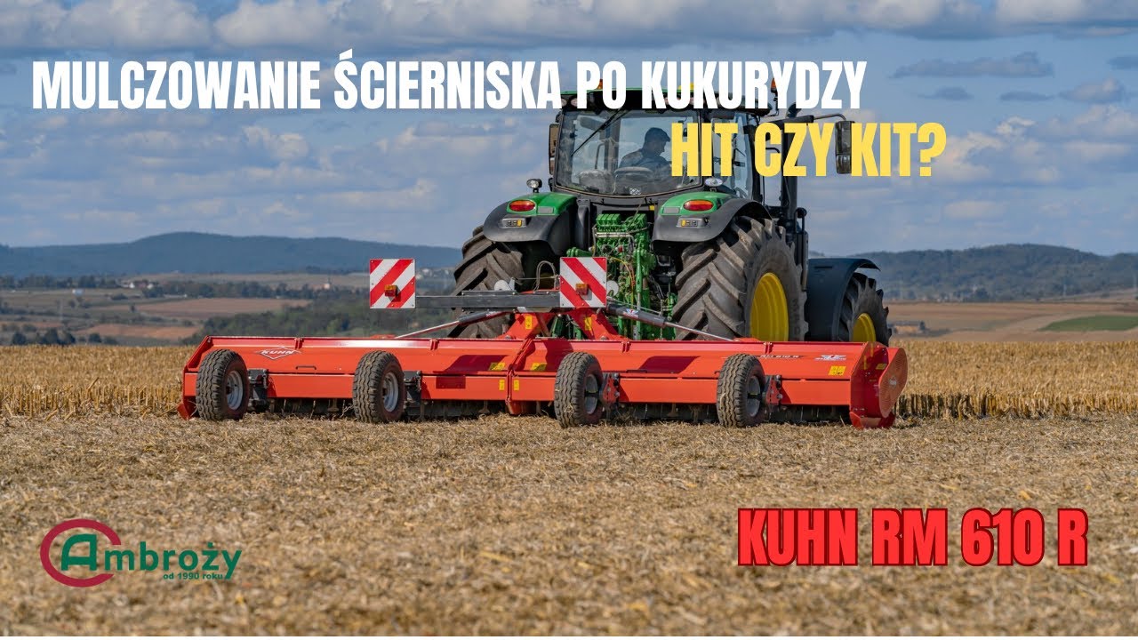 Dlaczego warto mulczować ściernisko po kukurydzy?