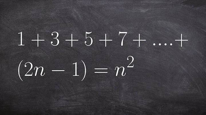 Using mathematical induction to prove a formula