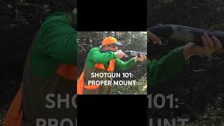 SHOTGUN MOUNT AND STANCE! | SHOOTING SPORTS | #shorts #shotgun #kentcartridge #shooting