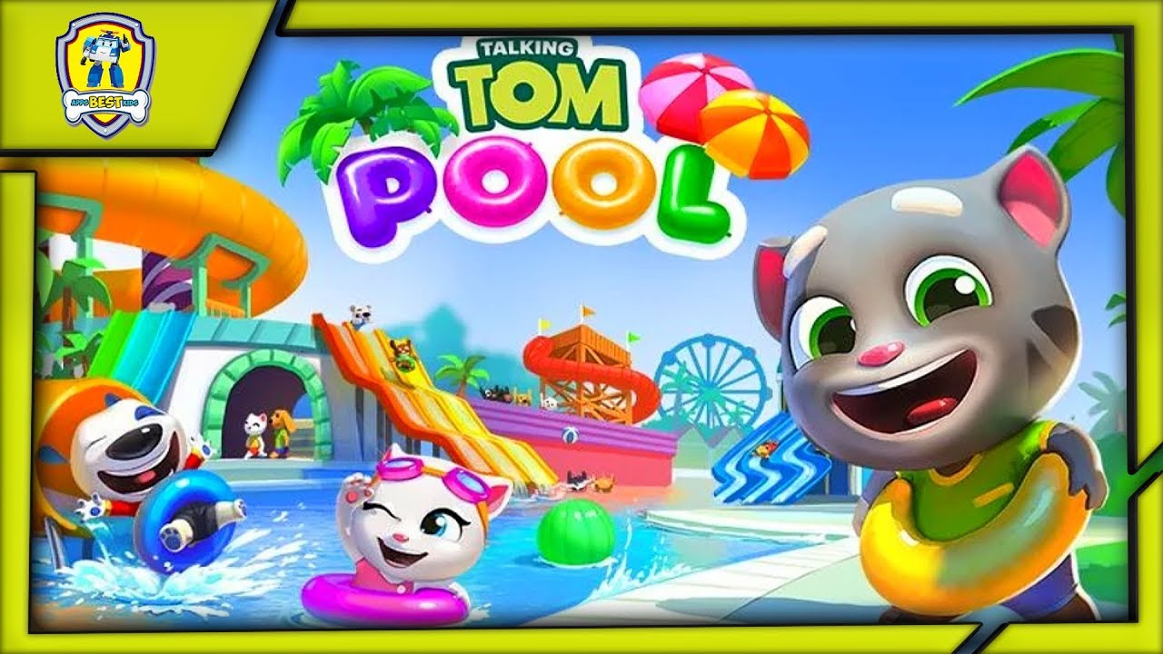 Talking Tom Pool Погрузись в Безудержное Веселье и Тонны Воды в