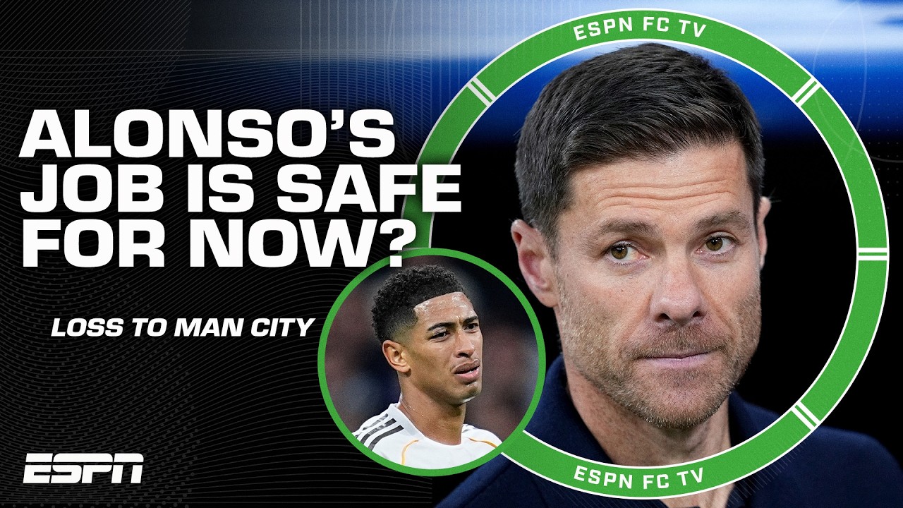 Real Madrid did 'JUST ENOUGH' to save Xabi Alonso FOR NOW vs. Man City - Craig Burley | ESPN FC