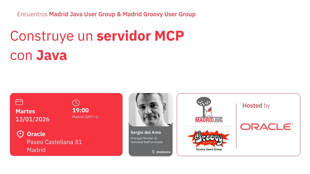 Construye un servidor MCP con Java
