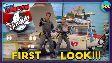 Ghostbusters Ecto 1 & 1A Haslab @ NYCC Hasbro Breakfast!
