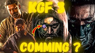 KGF CHAPTER 3 COMING ? | SALAR PART 2 | YASH | PRABHAS