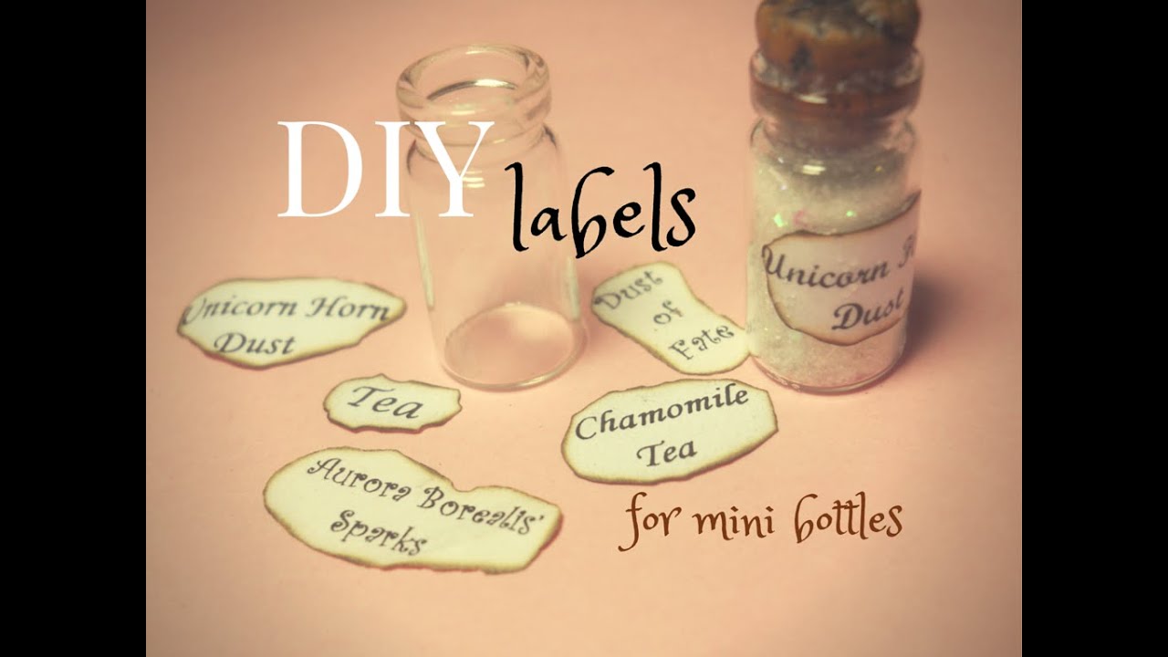 small jar labels