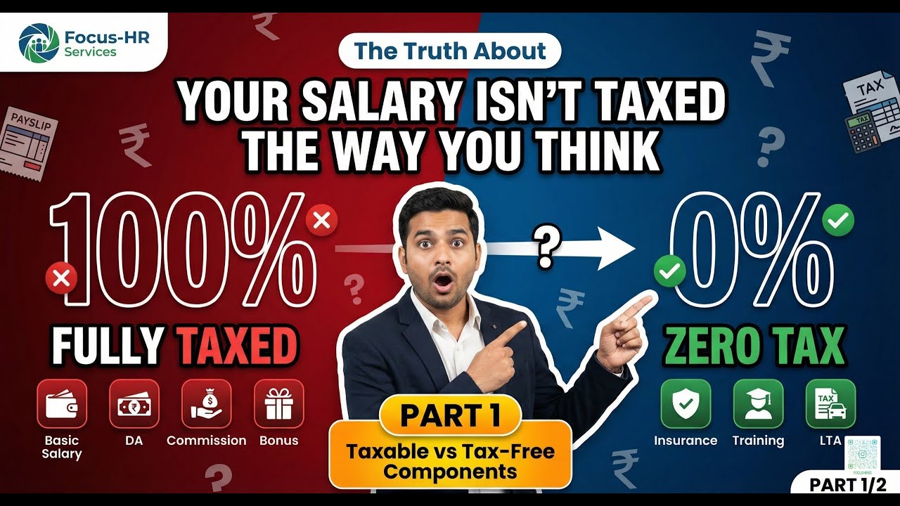 Taxable vs Tax-Free Salary Components EXPOSED | Part 1