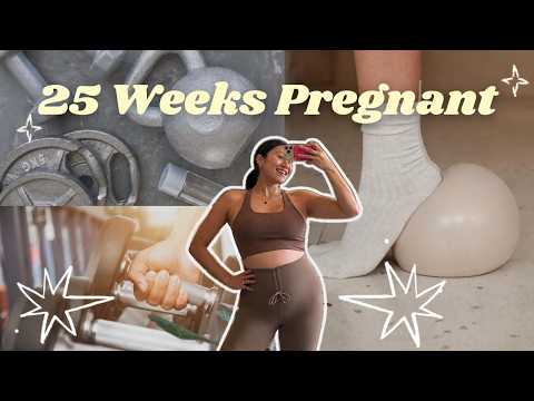 25 weeks pregnant - workout routine || Coach Michelle Hong