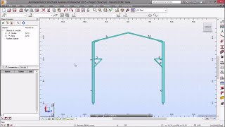 Exercise 5 - Part 1 - Moving Load - 3D Frame (Robot Structural Analysis)
