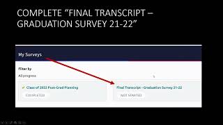 Full Final Transcript Survey Update