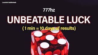 UNBEATABLE LUCK - 100% WIN RATE AT ANYTHING (LOTTERY, JACKPOT) SUBLIMINAL screenshot 4
