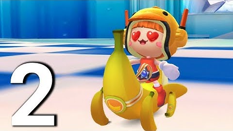 KartRider Rush+ Android Gameplay Walkthrough Part 2 - Story 2 Completed! Levels 2-1 to 2-6