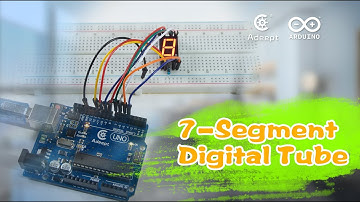 Adeept Arduino Tutorials - 7-segment Display