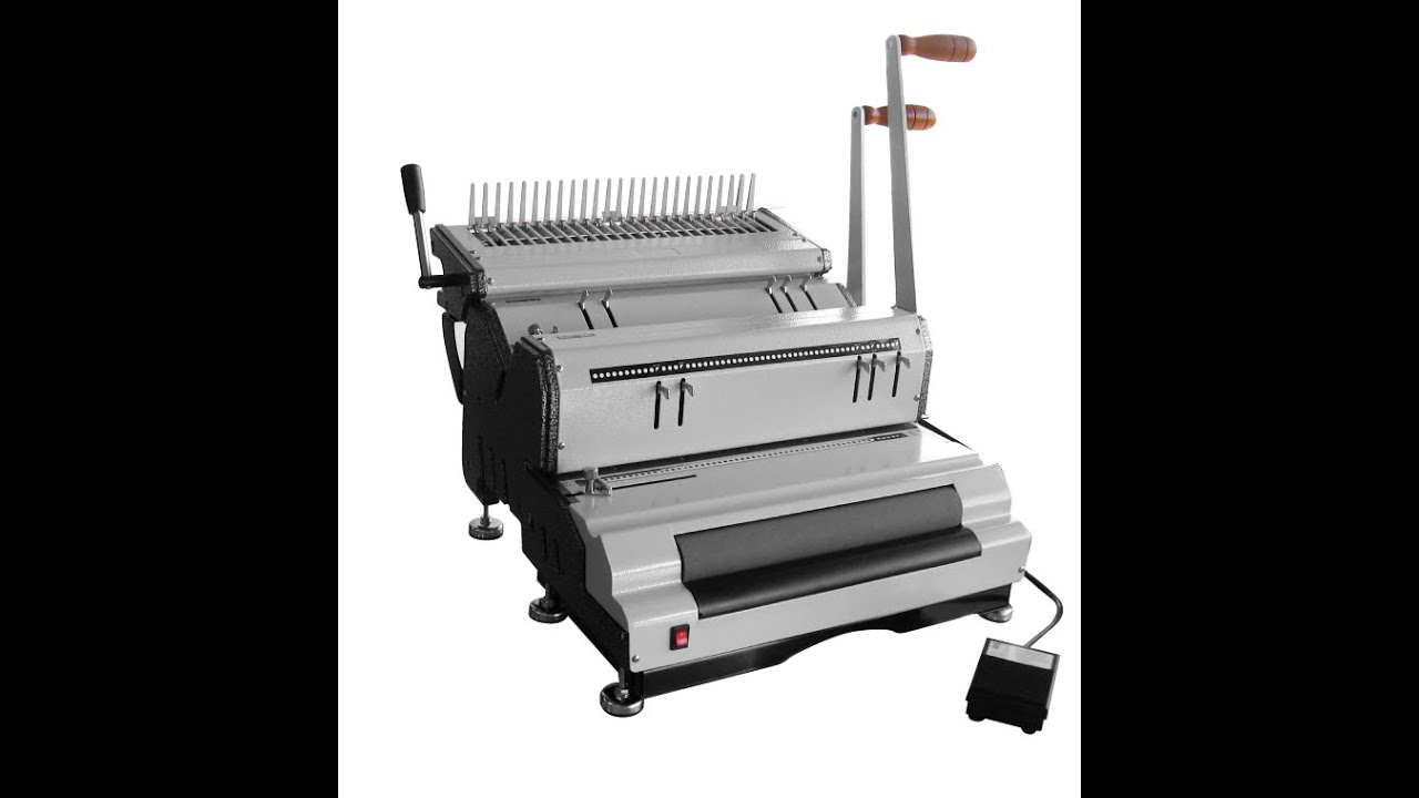 FUNBIND Duomac series Binding machines YouTube