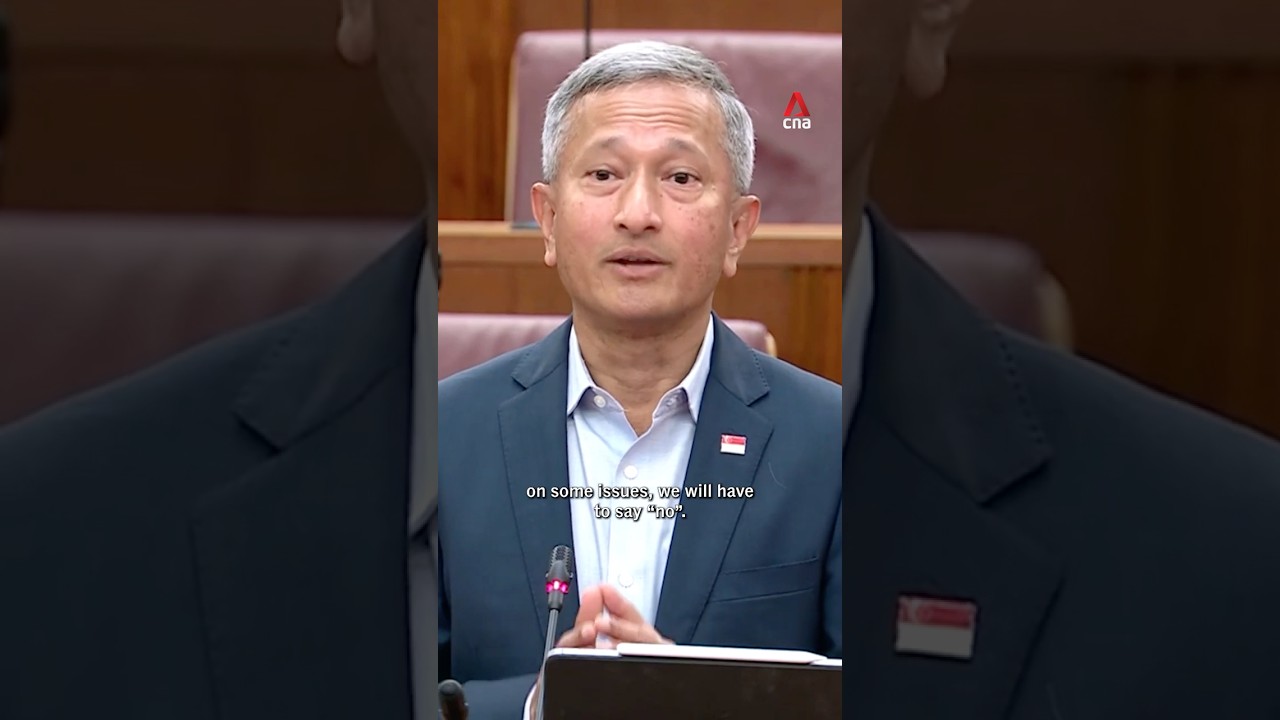 Singapore must retain the ability to say ‘no’: Vivian Balakrishnan