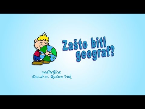 Video: Šta znači biti geograf?