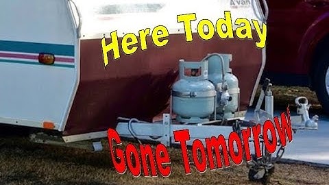 Secure your Propane Tanks