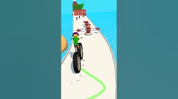 BICYCLE RUN 3D GAME LEVEL 14 NEW PLAY WIN 😱 INDIAN BIKE DRIVING 3D #bikegames #indiagames #shorts