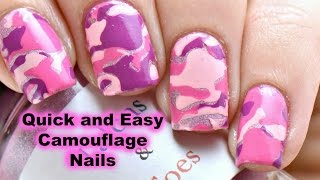 Quick & Easy Camouflage Nails