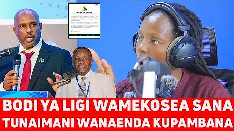 MWANASHERIA WA YANGA AGEUKA MBOGO/ BODI YA LIGI IFUTWE