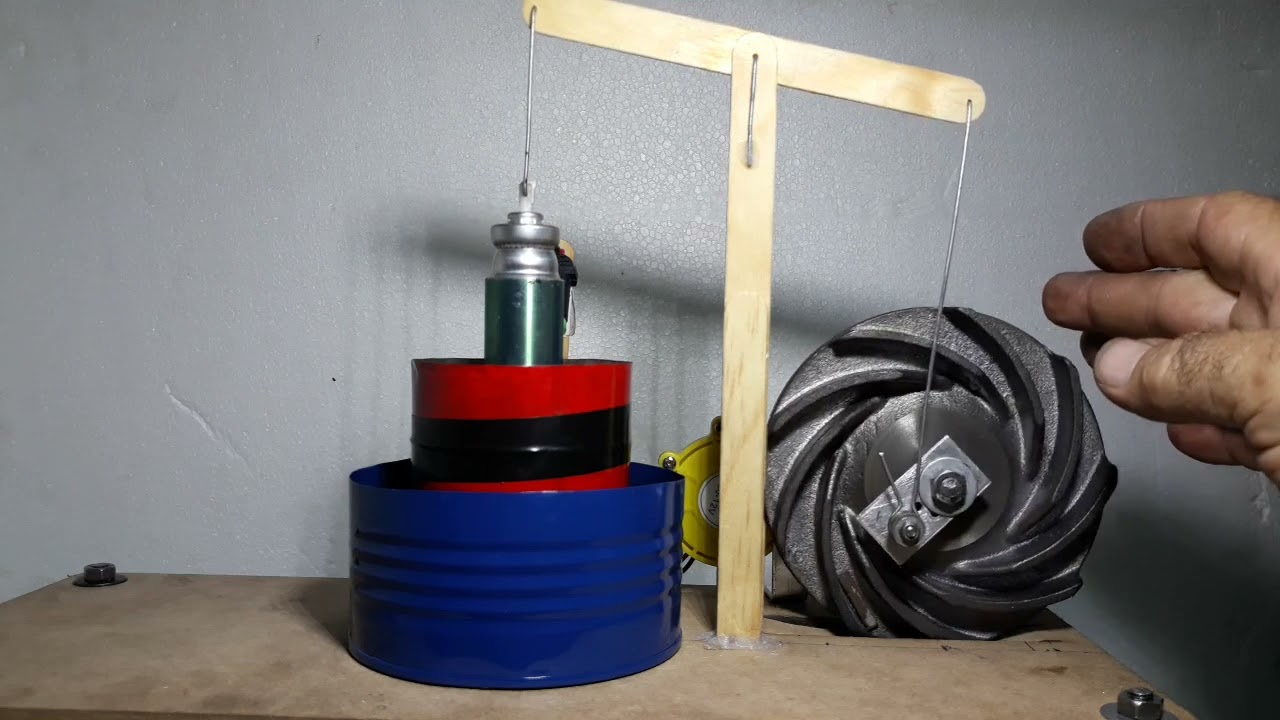 Motor Manson gerando energia #