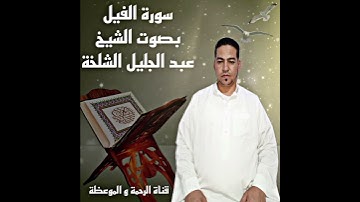 سورة الفيل بصوت القارئ عبد الجليل ™