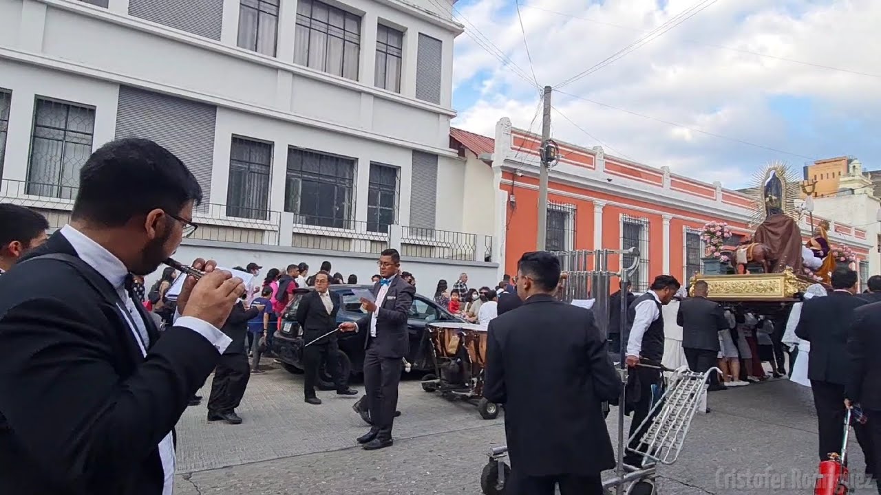 La Caída del Sol | A la par de la Banda - Procesión de la Virgen de Guadalupe, Santuario -12dic 2022