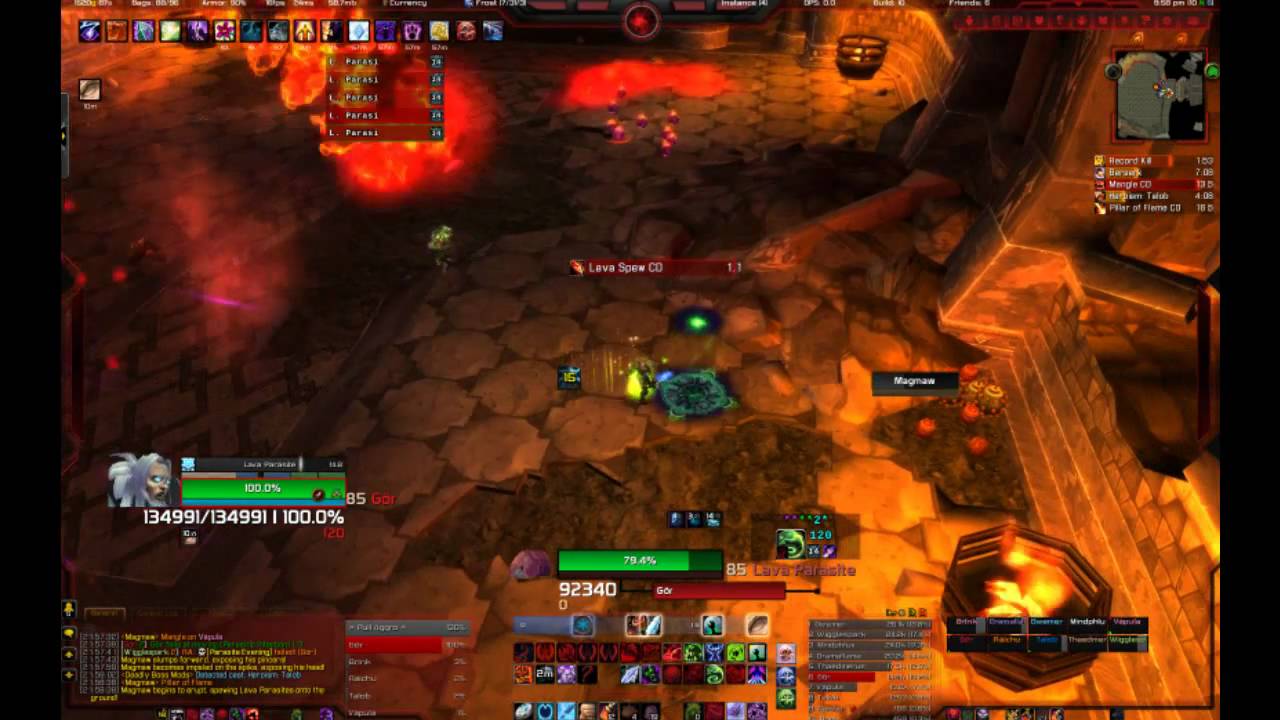 Dissonance vs. Magmaw (10N): How to Death Knight Kite Worms