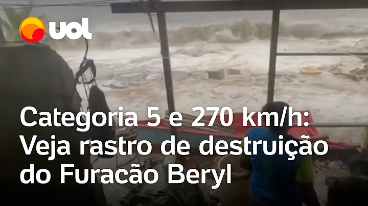 Furacão Beryl causa rastro de destruição na Venezuela e outros países do Caribe; veja vídeos