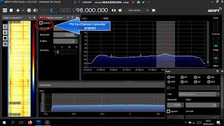 Meteor Scatter under troposcatter SDR# FM Co-Channel Canceller screenshot 2