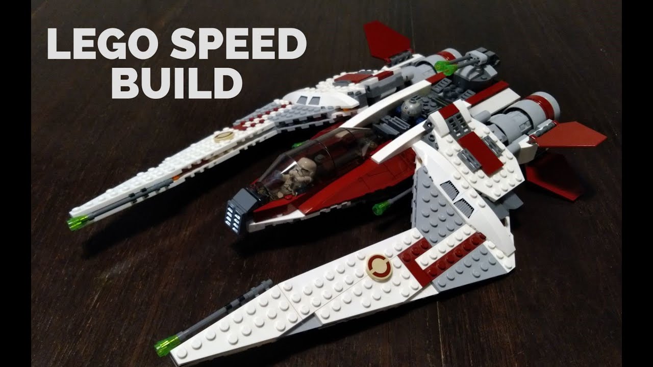 Lego Spaceship - Stop Motion Speed Build - YouTube