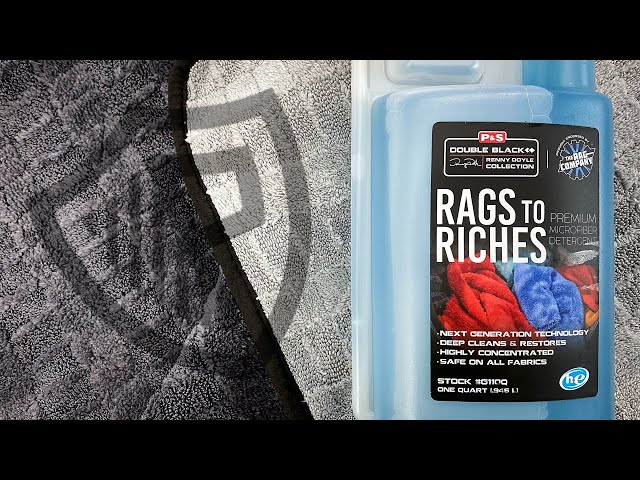 New Video! Pad & Towel Cleaning with P&S Rags to Riches Microfiber