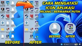 How to Fix Missing or White Application Shortcut Icons in Windows 10/11 - Computer Tips screenshot 4