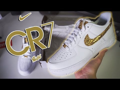 SHOE OF THE YEAR?! - Cristiano Ronaldo CR7 Air Force 1 UNBOXING