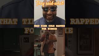 🆕👀 Cole rapping for Biggie is crazy work #funny #comedy #biggiesmalls #martin